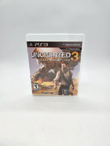 Uncharted 3: Drake's Deception Sony PlayStation 3, 2011 PS3.