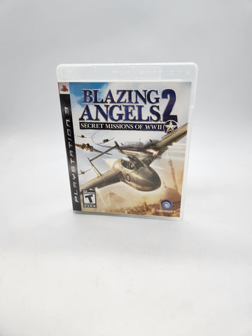 Blazing Angels 2 Secret Missions of WWII Sony PlayStation 3, 2007 PS3.