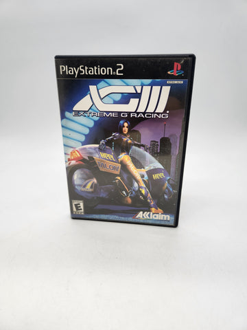 XGIII: Extreme G Racing Sony PlayStation 2, 2001 PS2.