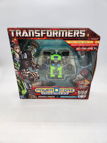 Transformers Power Core Combiners Mudslinger with Destructicons Figures.