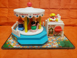 VINTAGE 1972 Fisher Price Little People MERRY GO ROUND Carousel Musical