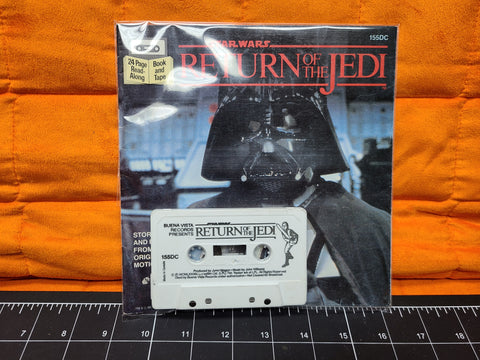 1983 Star Wars Return of The Jedi Read Along Cassette and Book