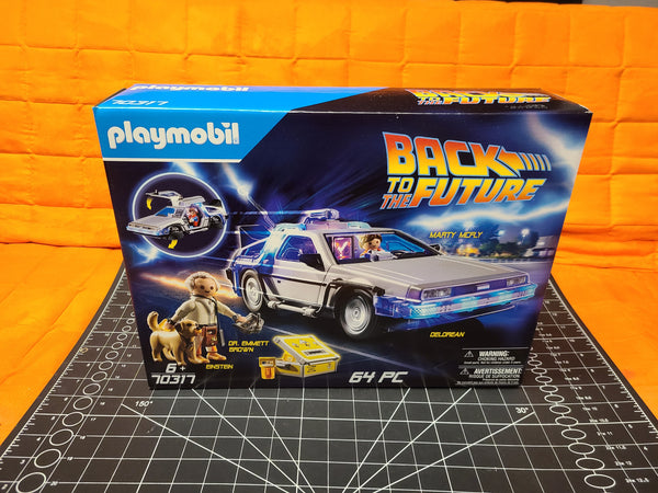 PLAYMOBIL 70317 - Back to the Future - DeLorean pas cher 