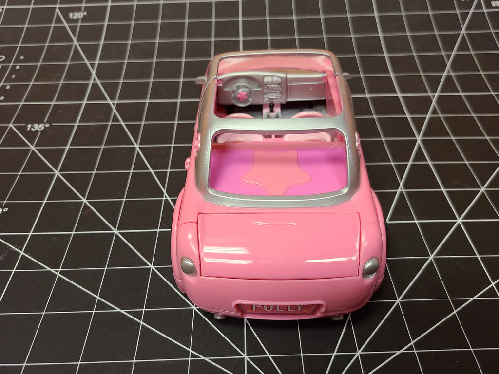 2002 Polly Pocket Pool Party Pink Stetch Limo Cadillac Doll