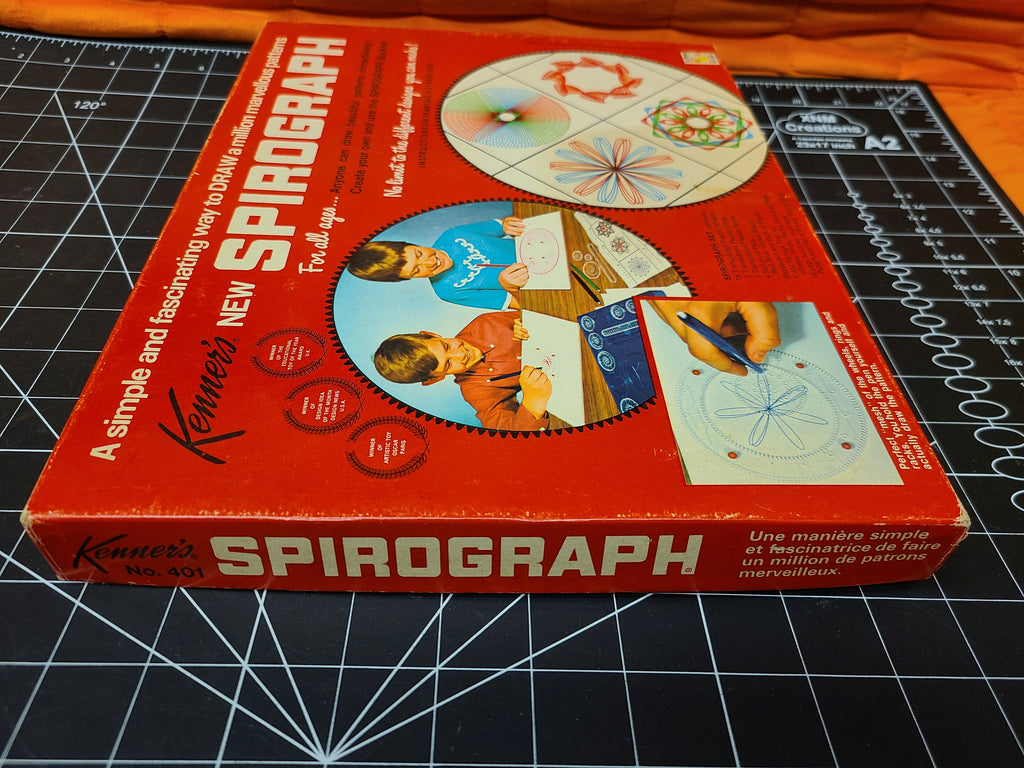 Vintage 1967 Kenner's Spirograph No. 401 Pattern Drawing Toy