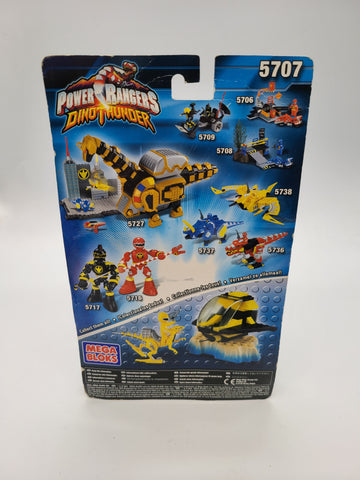 Mega Bloks Power Rangers Dino Thunder Yellow Ranger Set New Raptor Rid –  Toy Heaven