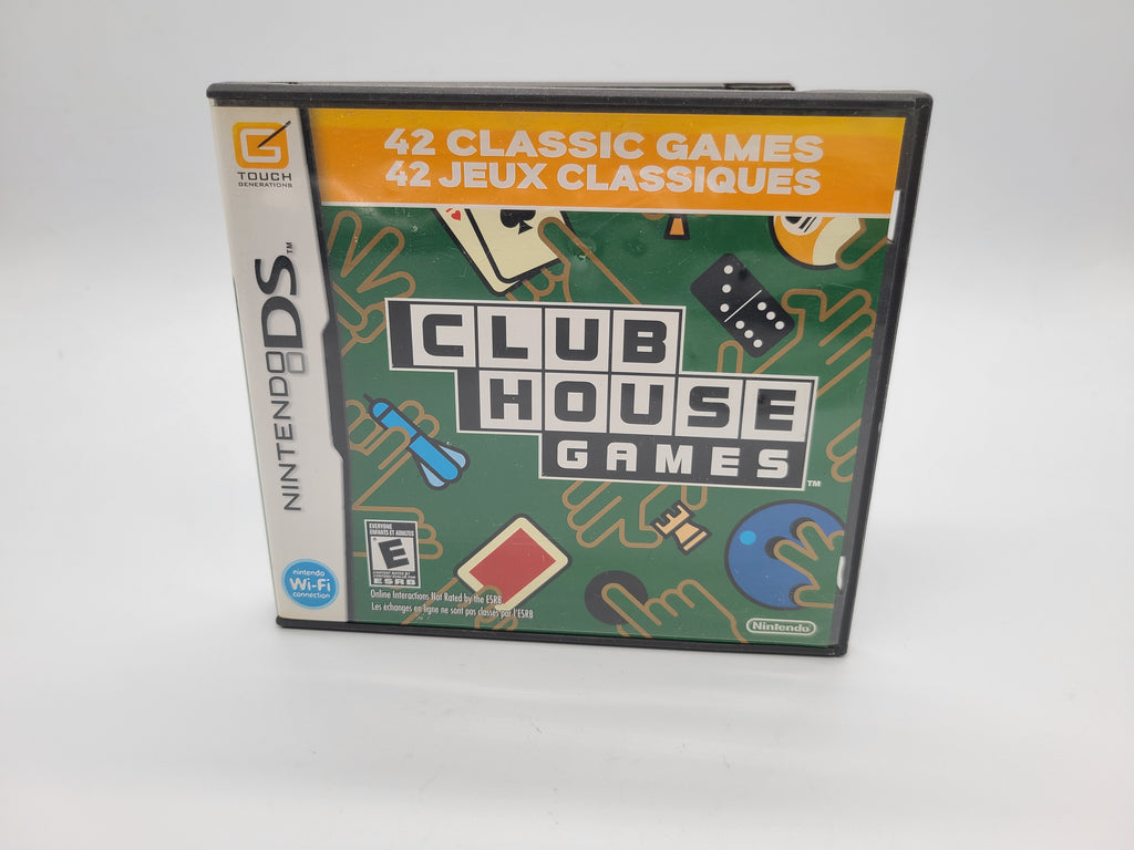 Club House Games Nintendo DS Video Game 