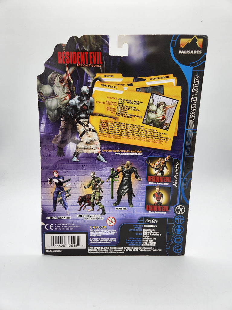 Vintage Resident Evil Code Veronica Nosferatu Palisades Series 1