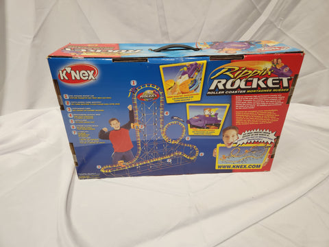 K Nex Rippin Rocket Roller Coaster Montages Russes Vintage Set