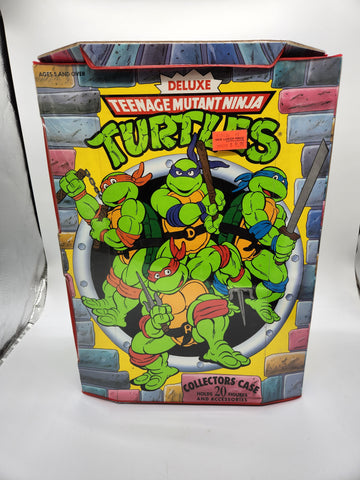 Teenage Mutant Ninja Turtles Deluxe Collectors Case 1990