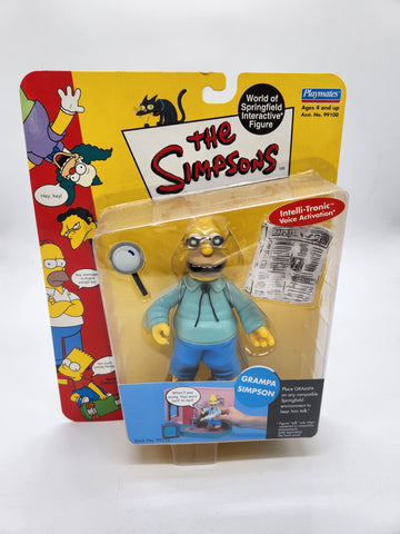 The Simpsons Grampa Simpson Series 1 Action Figure.