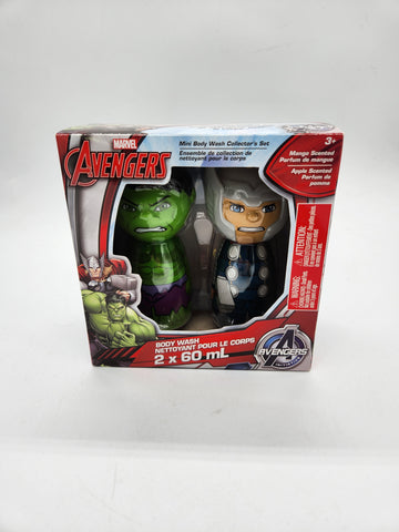 Boys Marvel Comics Avengers Hulk & Thor Body Wash 2 Piece Set.