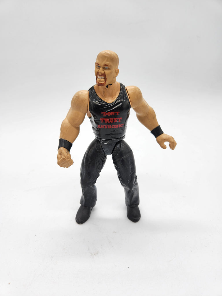 WWE WWF Stone Cold Steve Austin 1998 Jakks Don't Trust Anybody