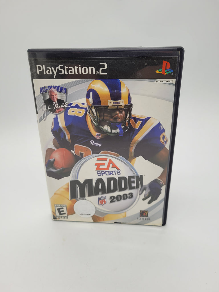 Madden nfl 2003 sales ps2