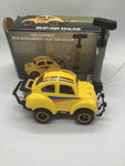 Vintage 1982 Tomy Air Jammer Bug Scrammer Air Powered VW Bug  w/Box.