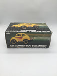 Vintage 1982 Tomy Air Jammer Bug Scrammer Air Powered VW Bug  w/Box.